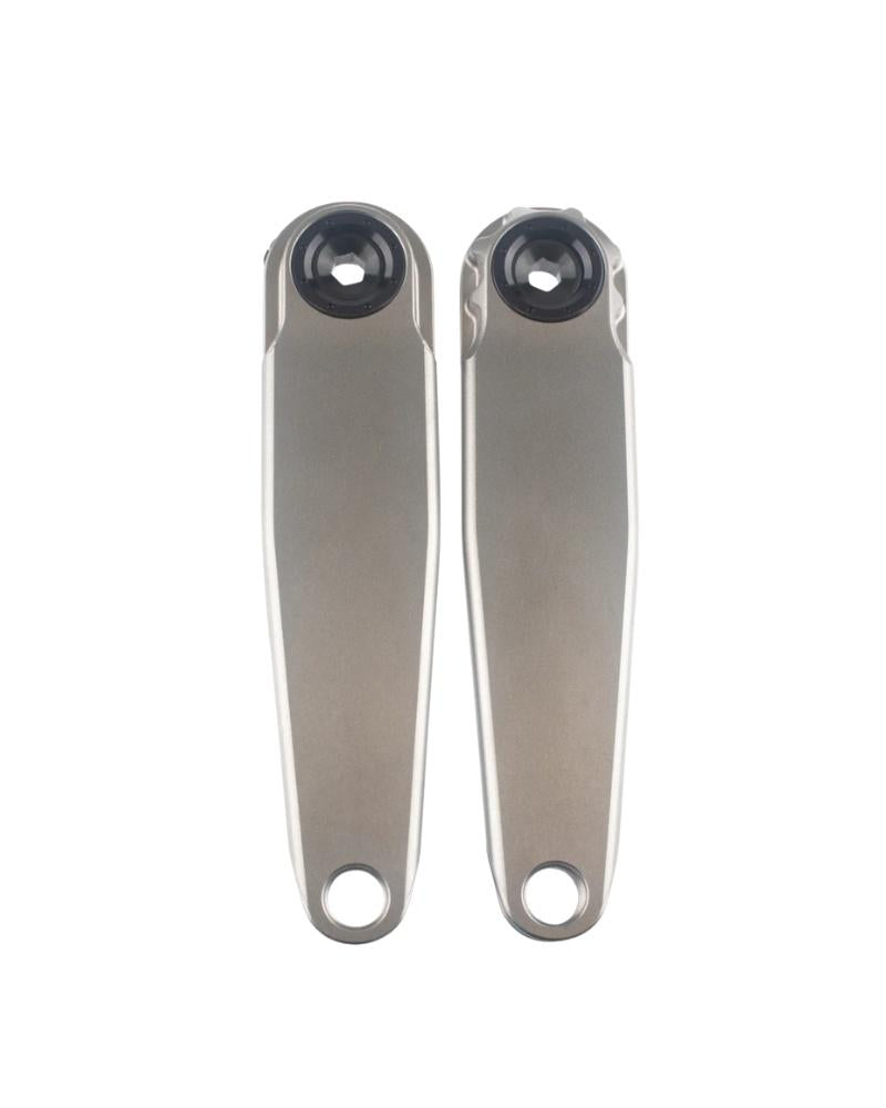 5DEV Titanium RGXC Cranks - Raw-The Cycling Fix