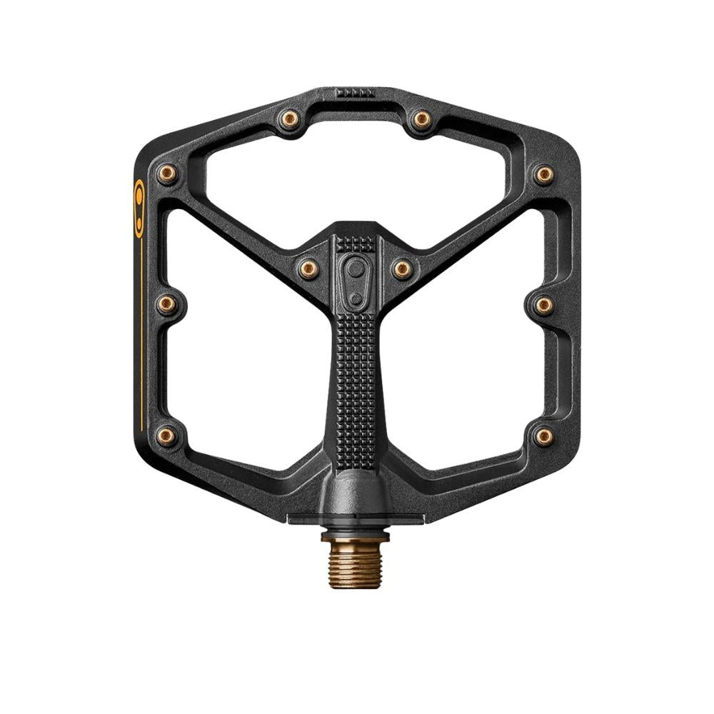 Crankbrothers Pedal Stamp 11 - Large - Black And Gold-The Cycling Fix