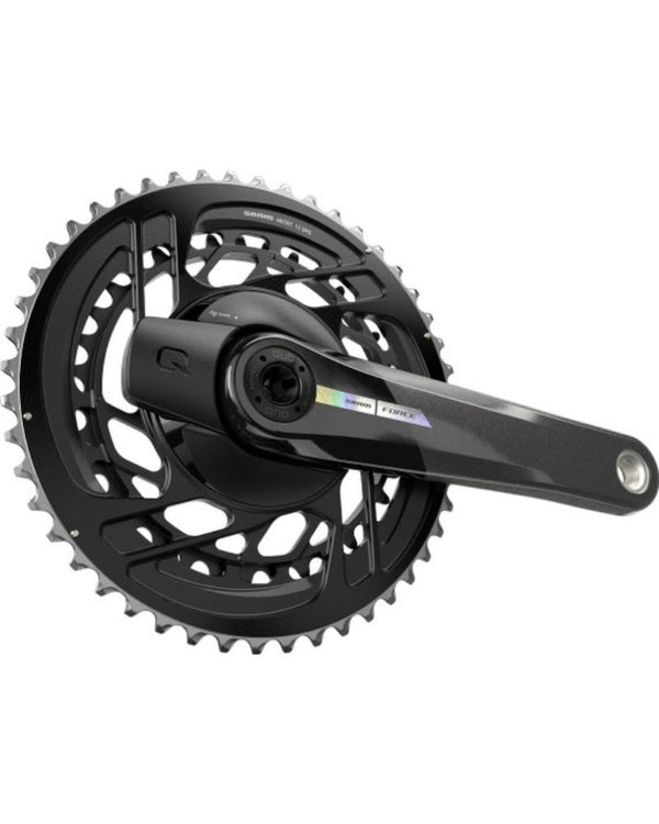 Sram Force AXS Power Meter Crankset D2 DUB Grey w/Laser Foil 170mm 48-35T-The Cycling Fix