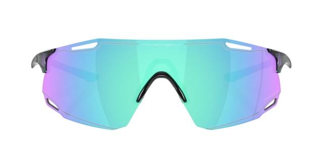 Oakley Cybr Dyno - Polished Black - Prizm Sapphire-The Cycling Fix