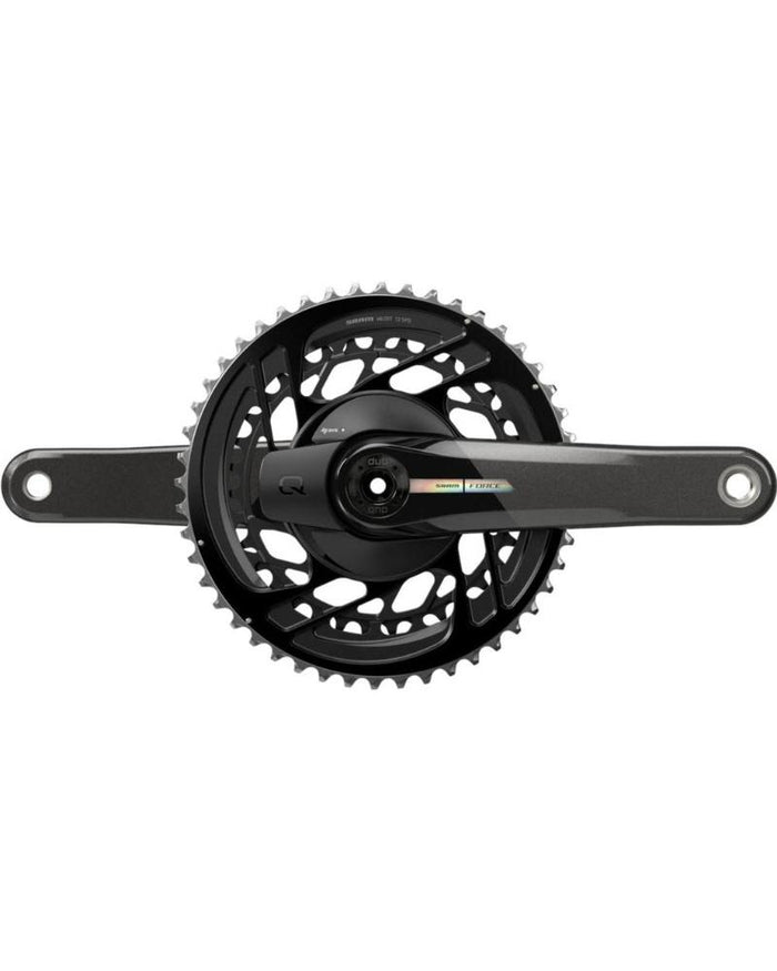 Sram Force AXS Power Meter Crankset D2 DUB Grey w/Laser Foil 170mm 48-35T-The Cycling Fix