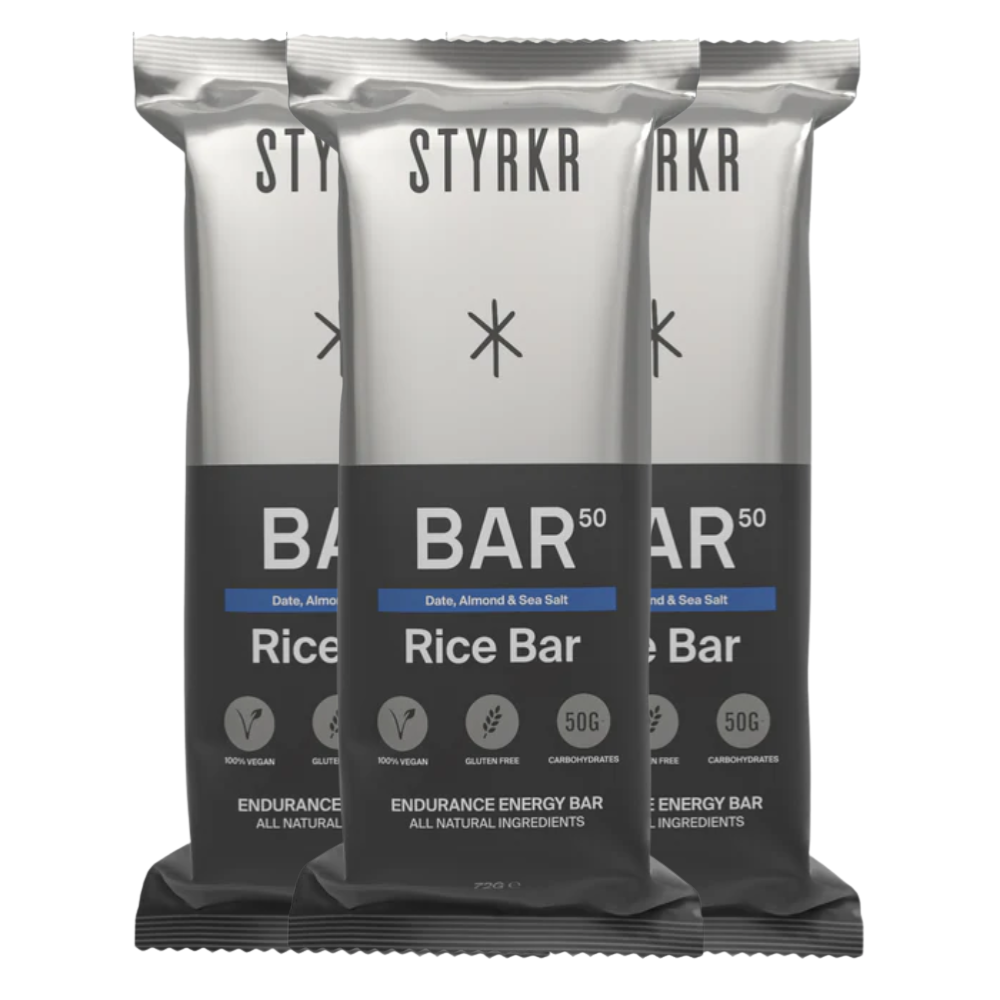 STYRKR 3-Pack Bar50 - Date Almond Sea Salt Energy Bar-The Cycling Fix