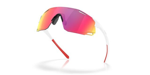 Oakley Cybr Dyno - Polished White - Prizm Road-The Cycling Fix