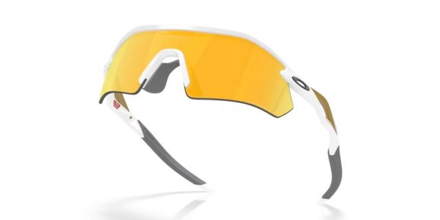 Oakley Radar Plate - Polished White - Prizm 24K Polarized-The Cycling Fix