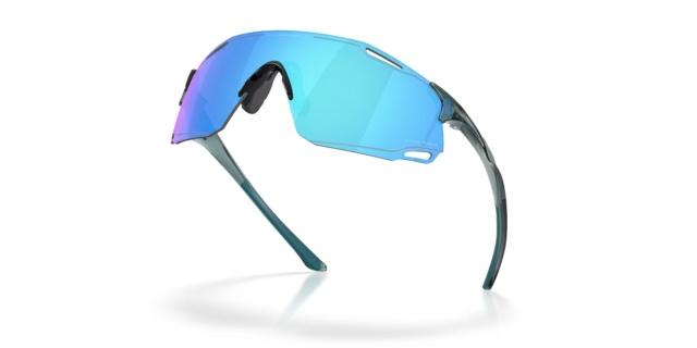 Oakley Cybr Dyno - Polished Black - Prizm Sapphire-The Cycling Fix