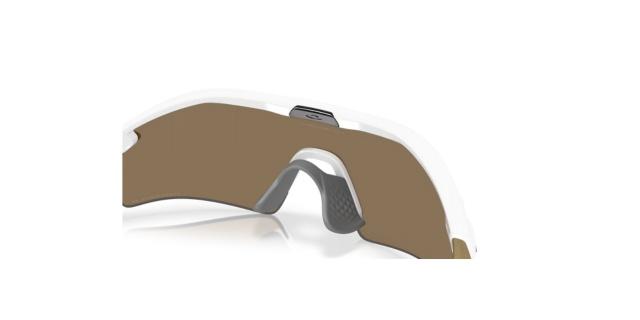 Oakley Radar Plate - Polished White - Prizm 24K Polarized-The Cycling Fix