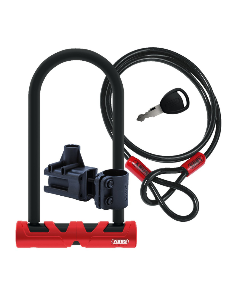 ABUS U-Lock Ultimate 420 plus Loop Cable-The Cycling Fix