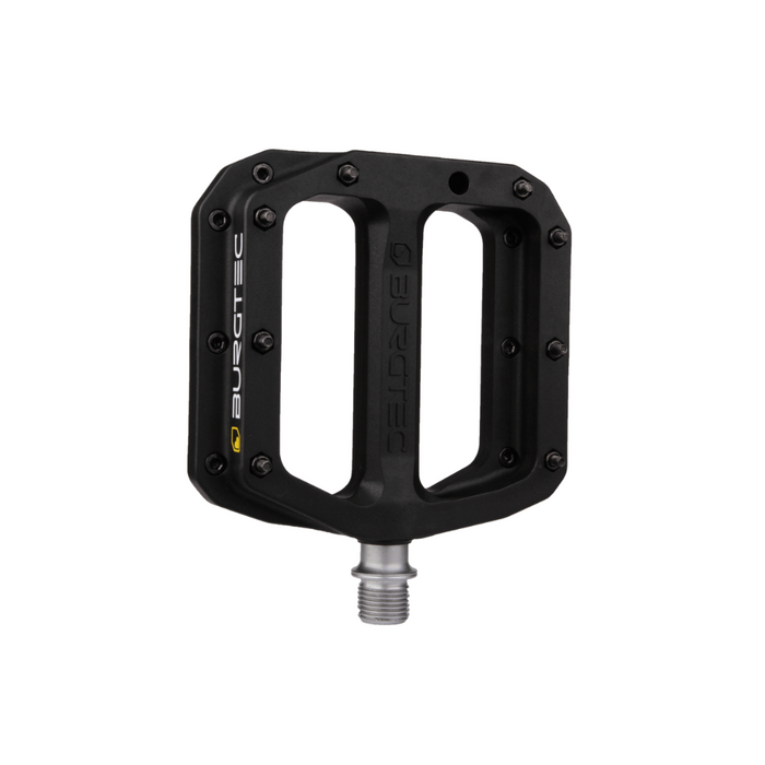 Burgtec MK4 Composite Flat Pedal - Black-The Cycling Fix
