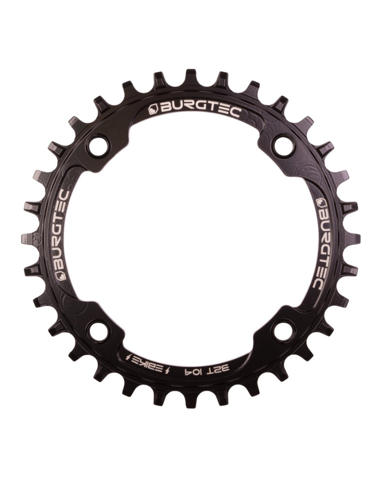 Burgtec Thick-Thin Chainring 104mm BCD Inside Fit E-Bike Steel-The Cycling Fix