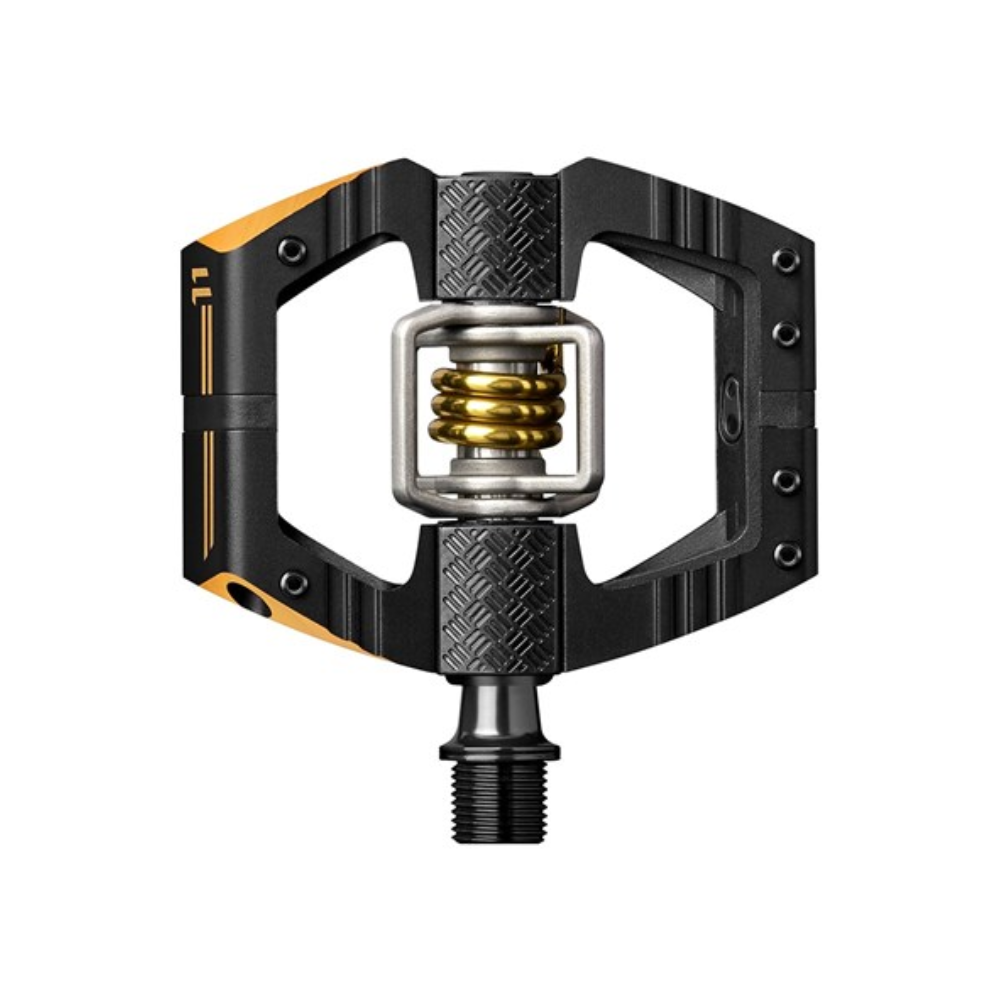 Crankbrothers Pedal Mallet E 11 - Black and Gold-The Cycling Fix