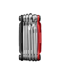 Crankbrothers Multi Tool 10 - Black / Red-The Cycling Fix