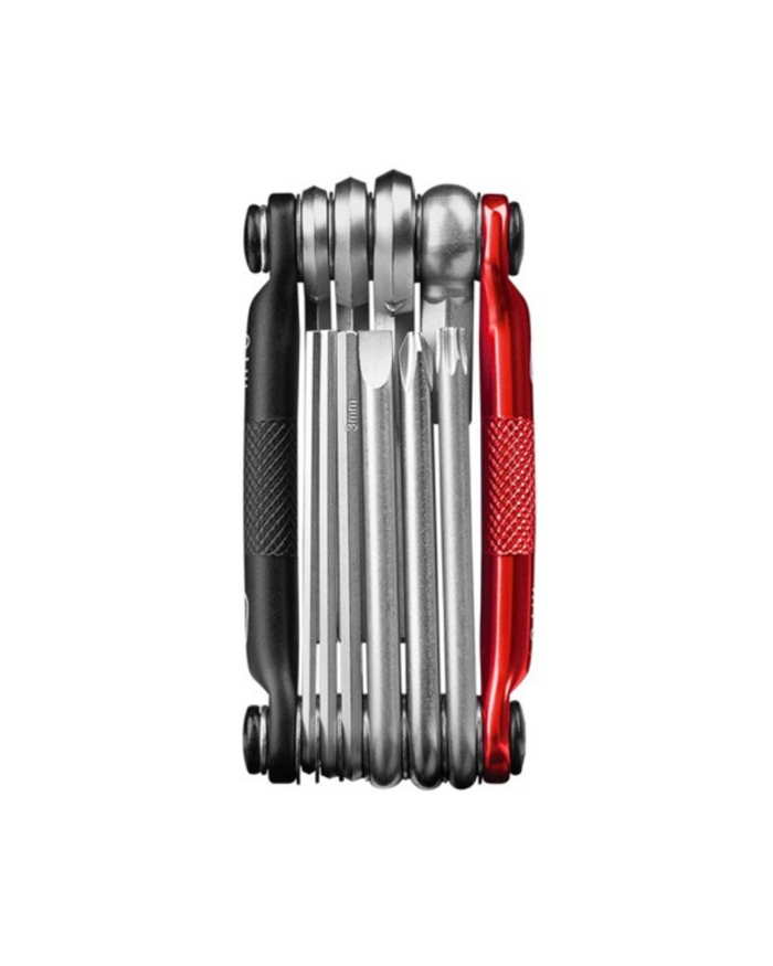 Crankbrothers Multi Tool 10 - Black / Red-The Cycling Fix
