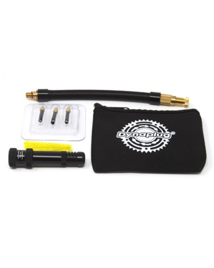 DYNAPLUG Tubeless Repair Kit - Air MTB - Black W/ Pouch & Hose-The Cycling Fix