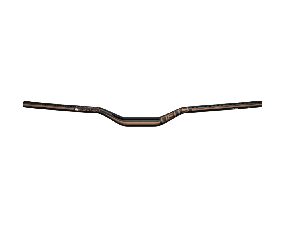 Deity Blacklabel Handlebar - Dia 31.8mm - 800mm x 25mm Rise-The Cycling Fix