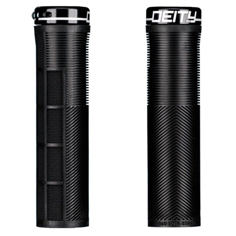 Deity Knuckleduster Grips - Black-The Cycling Fix