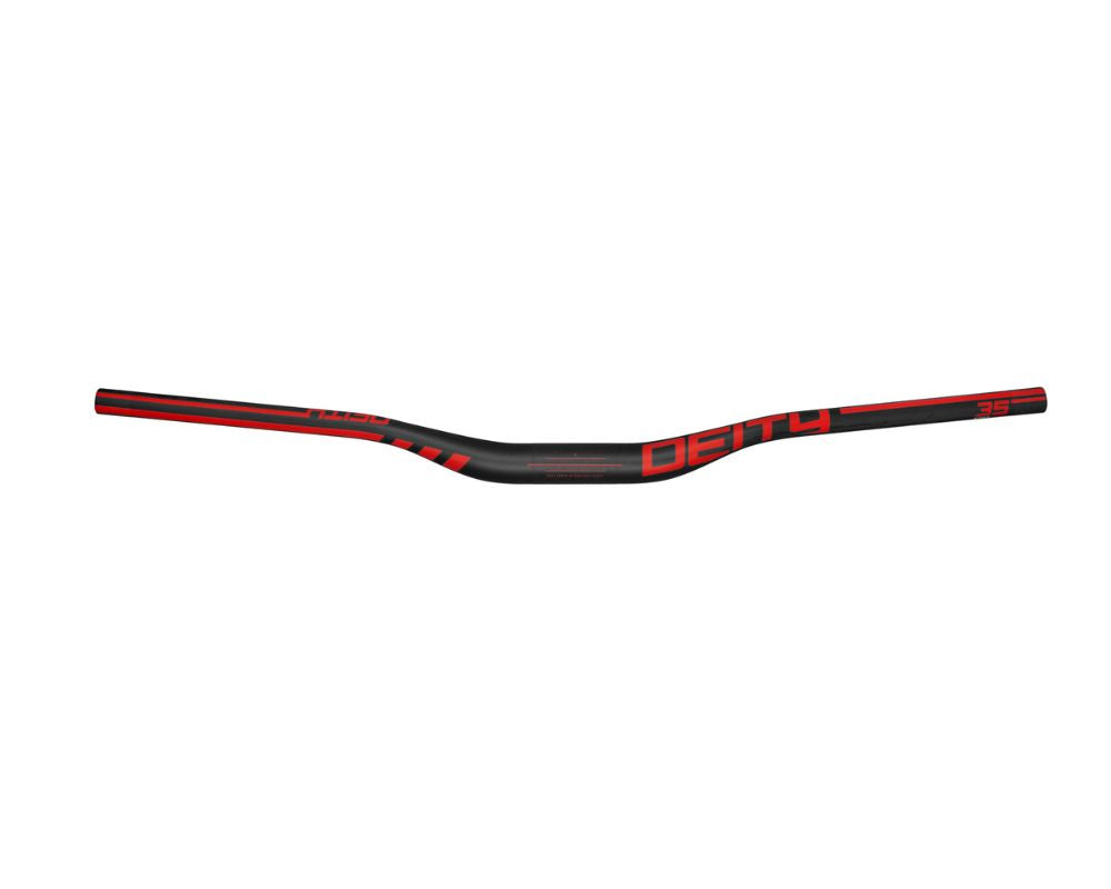 Deity Speedway Carbon Handlebar - Dia 35mm - 810mm x 30mm Rise-The Cycling Fix