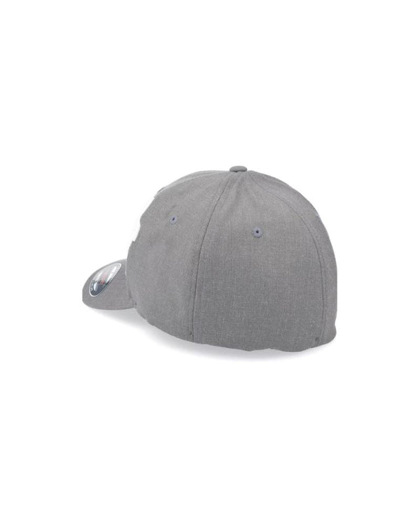 FOX Clouded Flexfit 2.0 Hat - Grey/White-The Cycling Fix