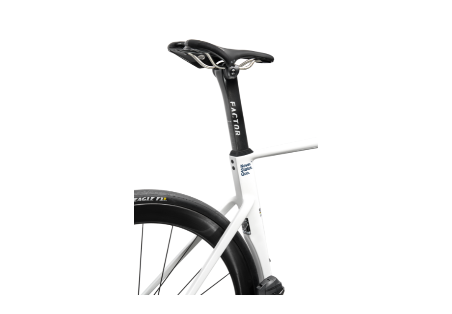 Factor Monza - Standard Frame Package - Pearl White-The Cycling Fix