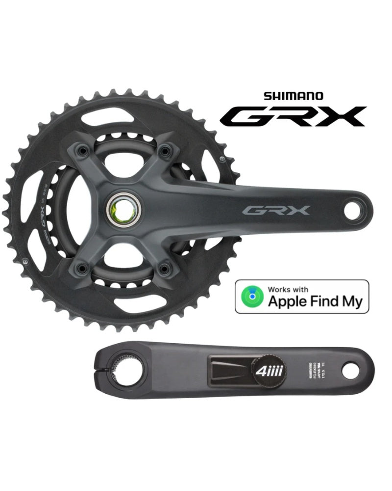 4iiii GRX RX810 Single Side Powermeter Gen 3 With Crankset-The Cycling Fix