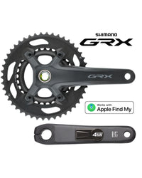 4iiii GRX RX810 Single Side Powermeter Gen 3 With Crankset-The Cycling Fix