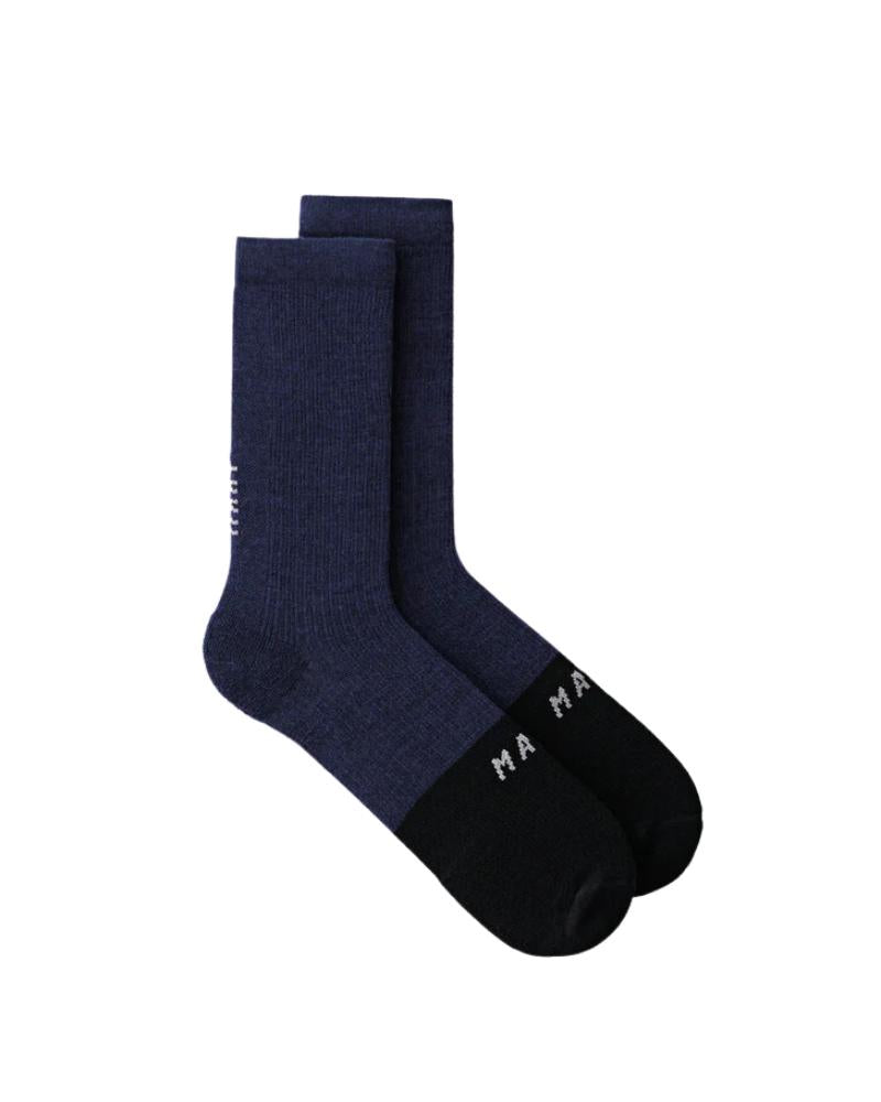 MAAP Division Merino Sock - Navy / Black-The Cycling Fix