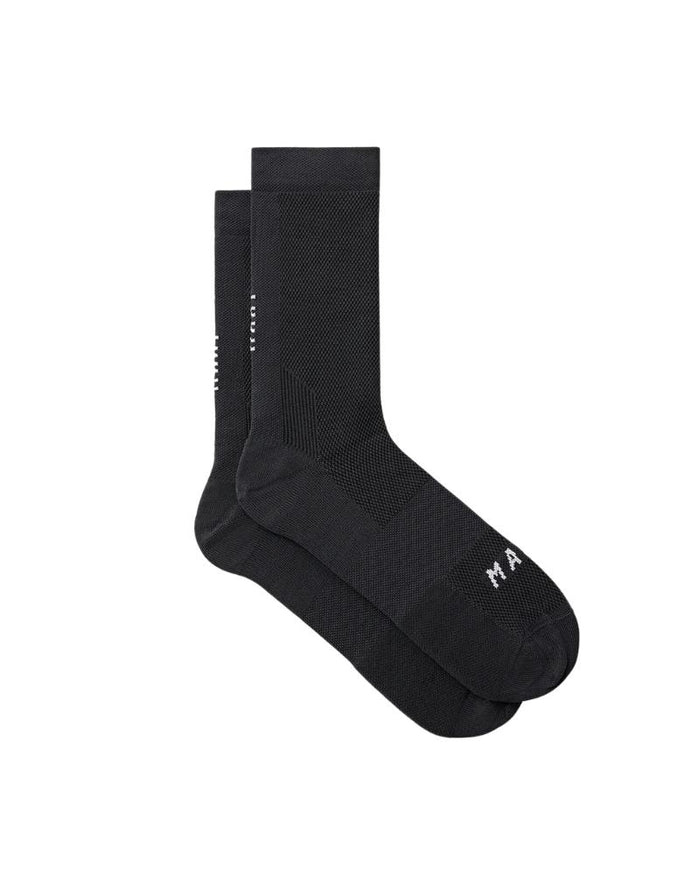 MAAP Division Mono Sock - Black-The Cycling Fix