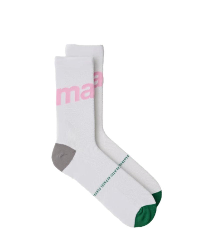 MAAP Training Sock - White / Orchid-The Cycling Fix