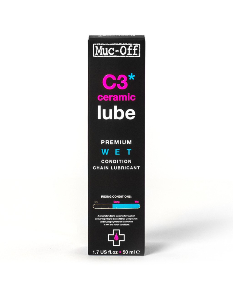 Muc Off C3 Wet Weather Ceramic Lube - 120ml-The Cycling Fix