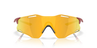 Oakley Cybr Zero - Matte Iron Red - Prizm 24k-The Cycling Fix