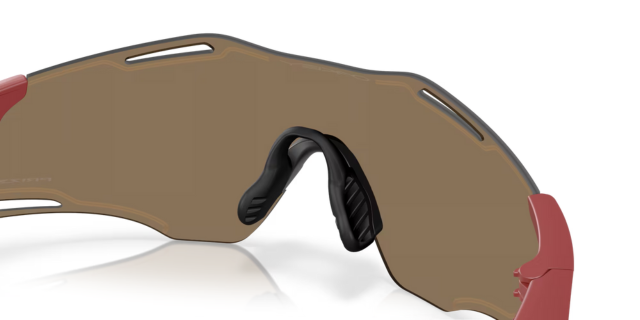 Oakley Cybr Zero - Matte Iron Red - Prizm 24k-The Cycling Fix