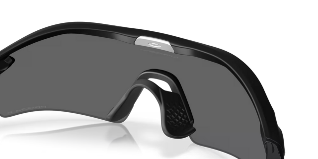 Oakley Radar Plate - Matte Black - Prizm Black Polarized-The Cycling Fix