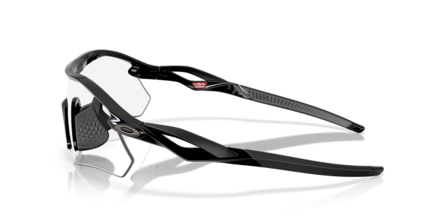 Oakley Radar Plate - Polished Black - Clear to Black Iridium Photochromic-The Cycling Fix
