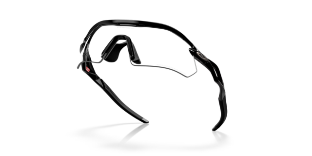 Oakley Radar Plate - Polished Black - Clear to Black Iridium Photochromic-The Cycling Fix