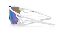 Oakley Sphaera - Matte White - Prizm Sapphire Polarized-The Cycling Fix