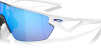 Oakley Sphaera - Matte White - Prizm Sapphire Polarized-The Cycling Fix