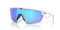 Oakley Sphaera - Matte White - Prizm Sapphire Polarized-The Cycling Fix