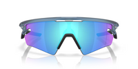 Oakley Sphaera Slash - Matte Transparent Stonewash - Prizm Sapphire Polarized-The Cycling Fix