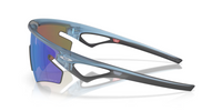 Oakley Sphaera Slash - Matte Transparent Stonewash - Prizm Sapphire Polarized-The Cycling Fix