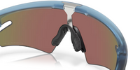 Oakley Sphaera Slash - Matte Transparent Stonewash - Prizm Sapphire Polarized-The Cycling Fix