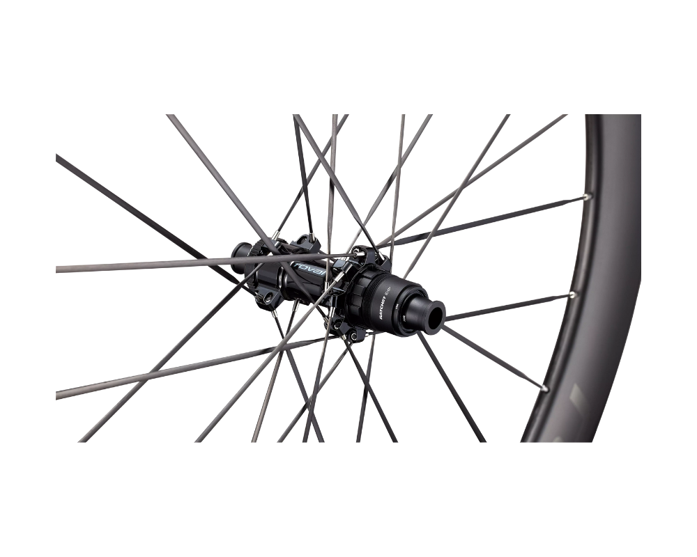 Roval Rapide Sprint CLX Tubeless Wheelset - Satin Carbon / Gloss Black-The Cycling Fix