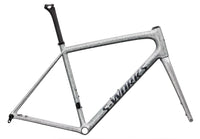 S-Works Aethos 2 Frameset - Gloss Silver Blurred Impasto-The Cycling Fix