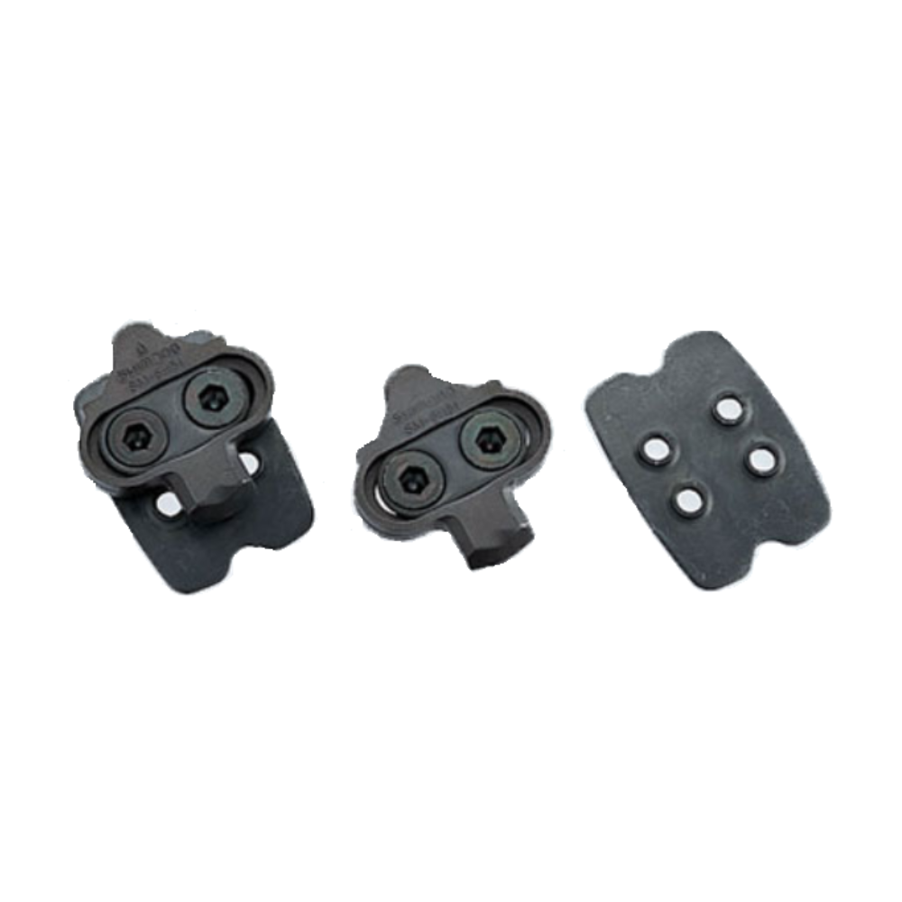 Shimano SM-SH51 SPD Cleat Set Single Release w/New Cleat Nut-The Cycling Fix