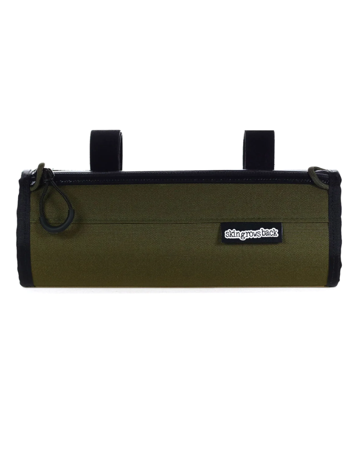 Skin Grows Back Little Lunch Handlebar Bag - Olive-The Cycling Fix