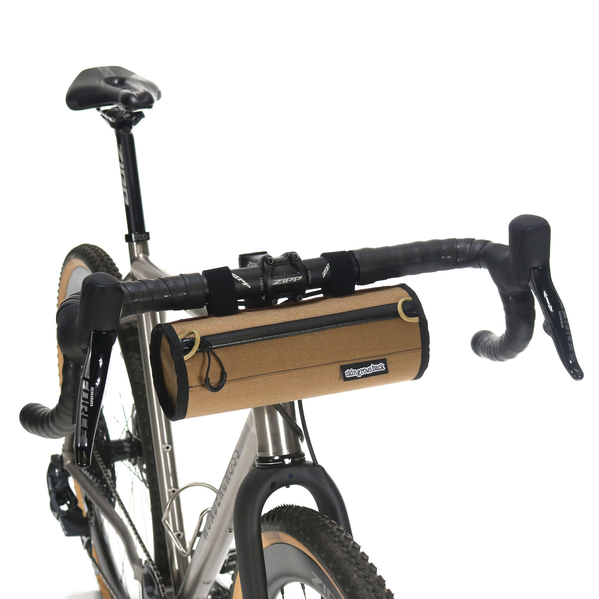 Skin Grows Back Little Lunch Handlebar Bag - RattleSnake-The Cycling Fix