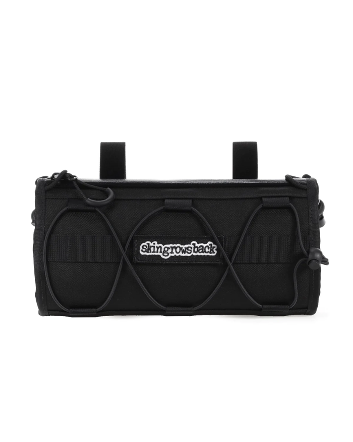 Skin Grows Back Lunchbox Handlebar Bag - Black-The Cycling Fix