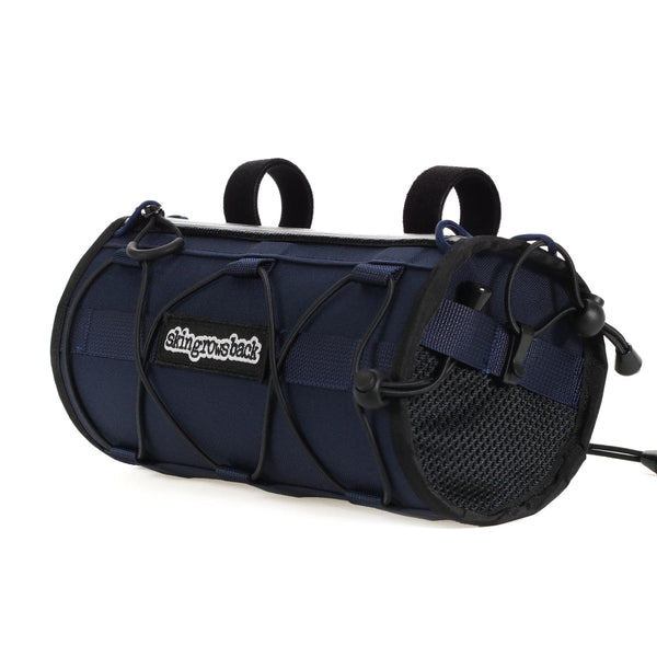 Skin Grows Back Lunchbox Handlebar Bag - Navy-The Cycling Fix
