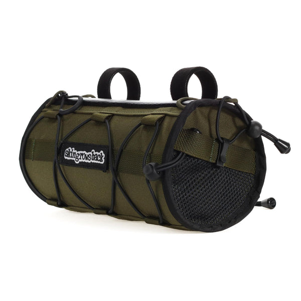 Skin Grows Back Lunchbox Handlebar Bag - Olive-The Cycling Fix