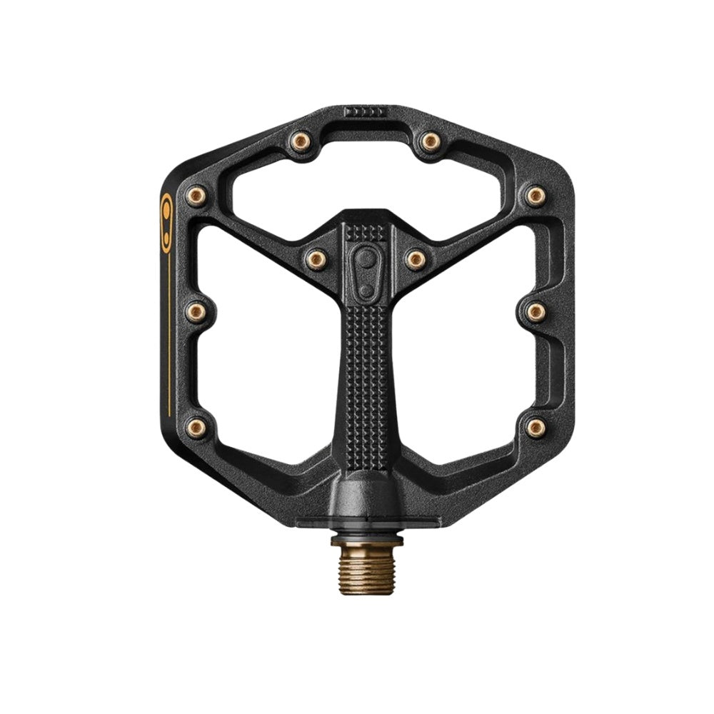 Crankbrothers Pedal Stamp 11 - Small - Black And Gold-The Cycling Fix