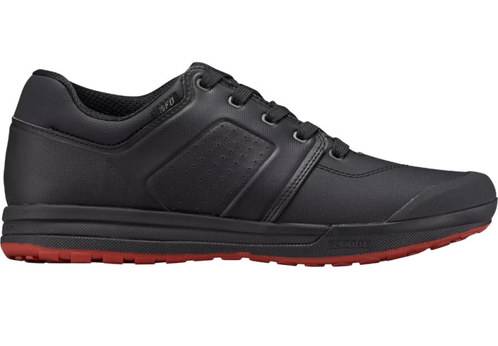 Specialized 2FO DH Clip Mountain Bike Shoes - Black and Redwood-The Cycling Fix