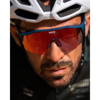 Koo Alibi - Dark Blue Matt - Red Photochromic-The Cycling Fix